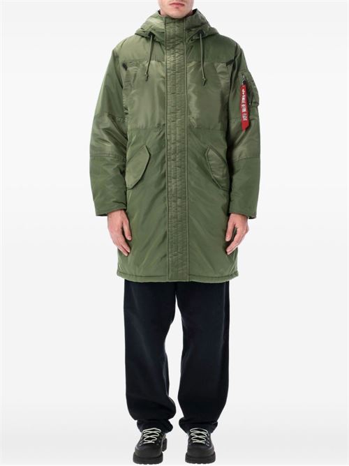 parka uomo con cappuccio Alpha Industries | F25811901